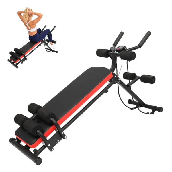 2-in-1 Adjustable Ab Bench
