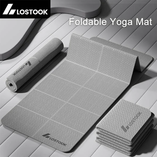 4mm Thick TPE Foldable Yoga Mat